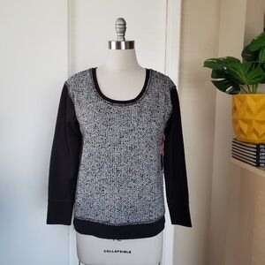 Cynthia Rowley Tweed Sweater Size Medium NEW!